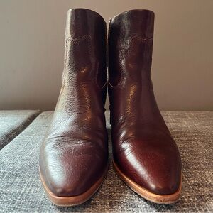 Frye Ellen Jet Redwood Boots 7
